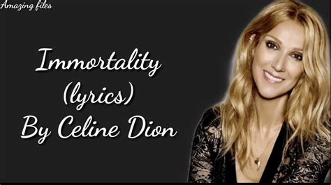immortality song celine dion