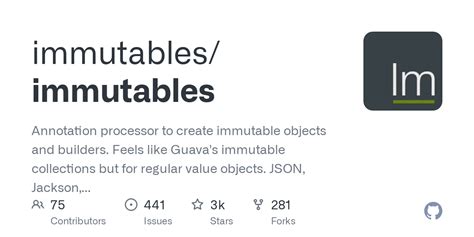 Immutables Github