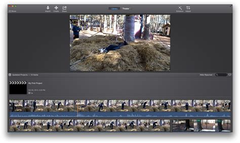 imovie activity indicator