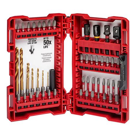 Impact Driver And Drill Bit Set