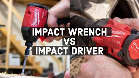 Impact Driver And Impact Wrench Difference