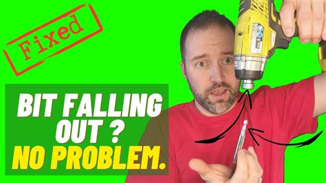 Impact Driver Bit Keeps Falling Out