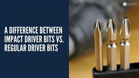 Impact Driver Bits Vs Regular Bits