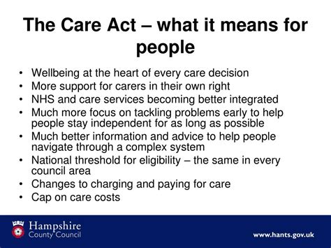 impact of the care act 2014