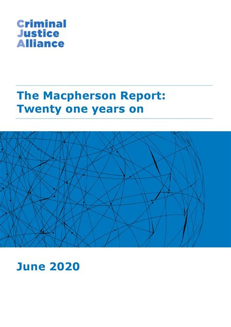 impact of the macpherson report