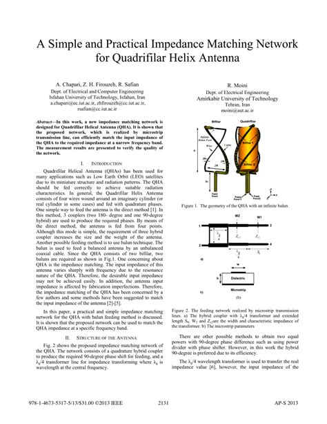 Impedance Matching Network Pdf