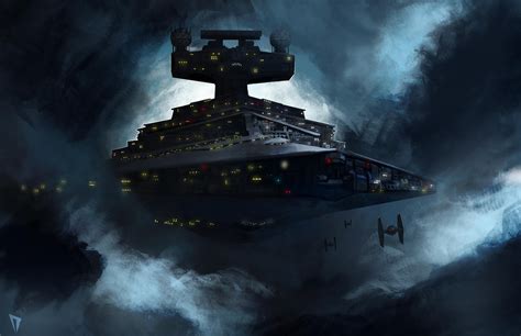 imperial 2 star destroyer art