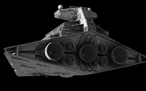imperial star destroyer back view