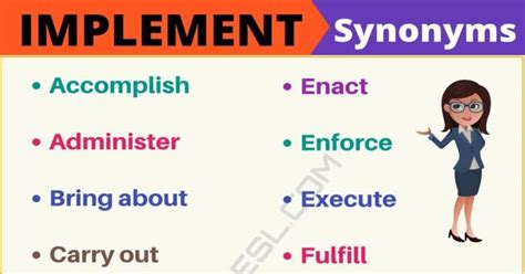 implement definition synonyms