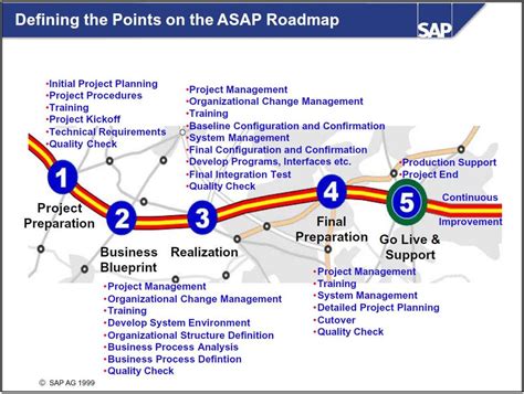 implementation roadmap for sap