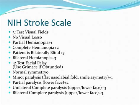 Implementing NIH Stroke Scale Visual Fields in Clinical Practice