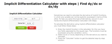 Calculus Implicit Differentiation YouTube
