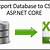 import and export csv in asp net core software engineering