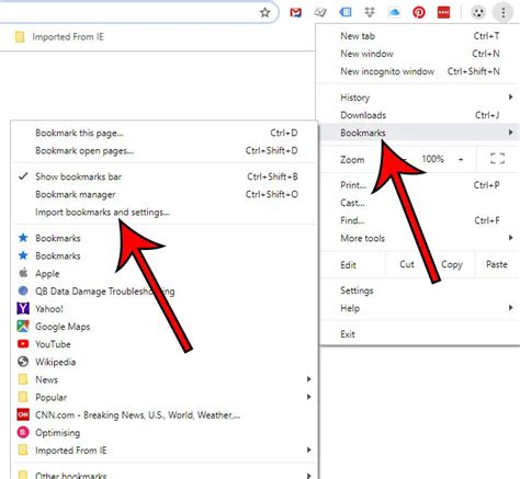 Import Bookmarks In Edge From Chrome