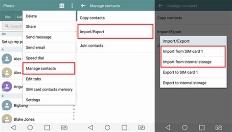 import contacts from file to android