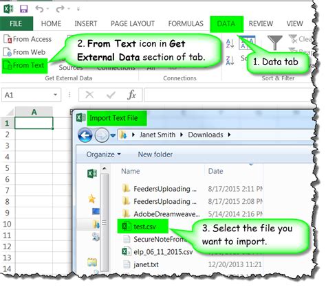 import csv into excel without losing leading zeros