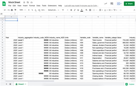 import csv to google docs