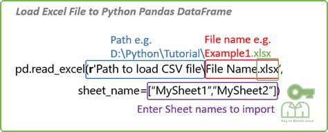 import data from excel file python