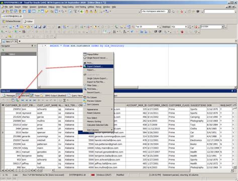 import data from excel to oracle table using toad