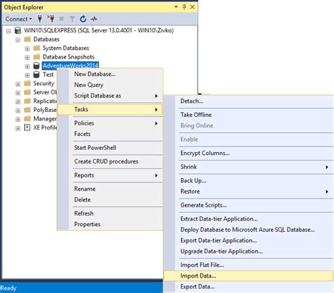 import data from excel to sql server using stored procedure
