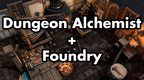 import dungeon alchemist to foundry