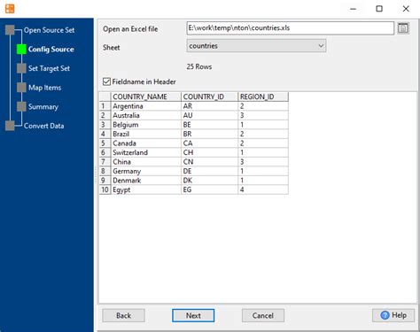 import excel files to sql server