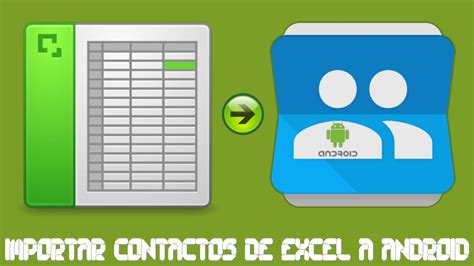 import excel to phone contacts