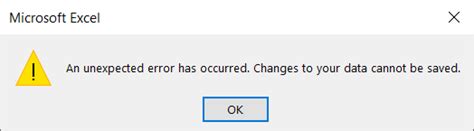 import excel to sharepoint list an unexpected error has occurred