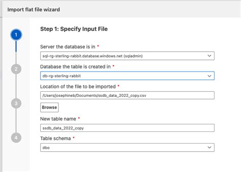 Import Flat File To Azure Sql Database