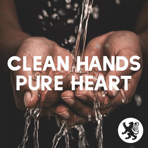 The Importance Of A Clean Heart