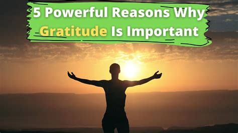 importance of gratitude
