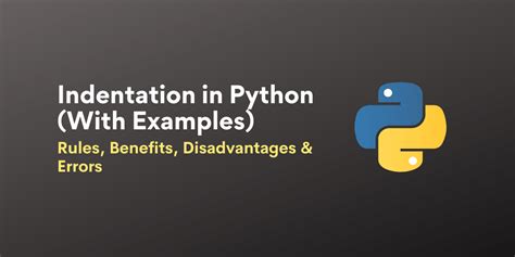 importance of indentation in python programming