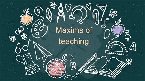 Discussion Importance Of Maxims Of Teaching Trending