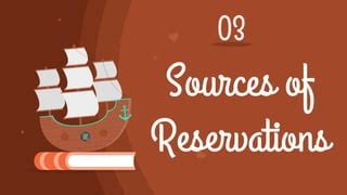 Importance of Reservations