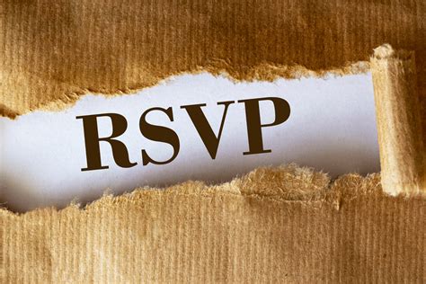 Importance Of Rsvp
