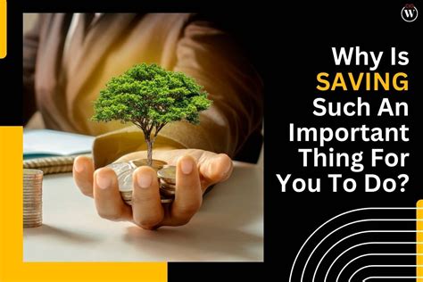 importance of saving money