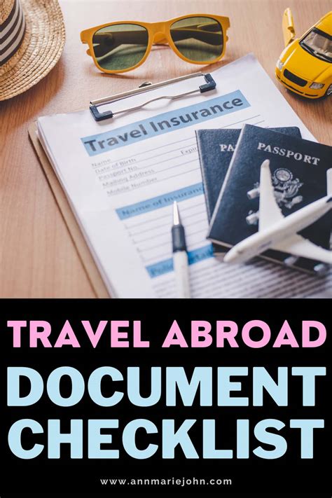 Important Documents When Traveling