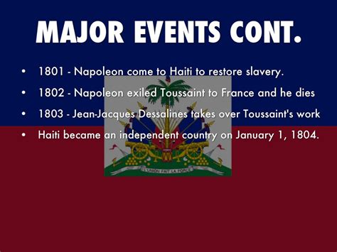 important events in haitian revolution
