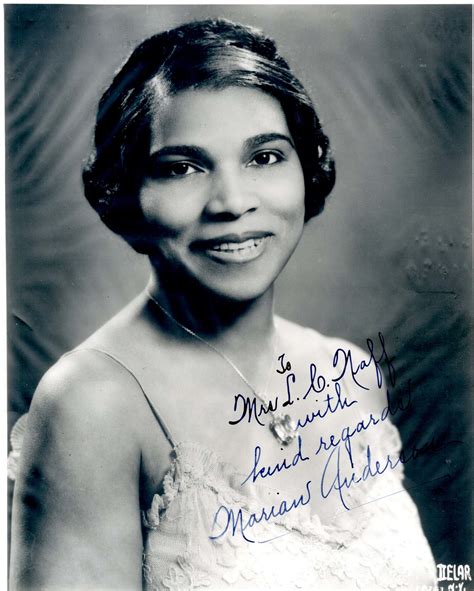 important facts about marian anderson