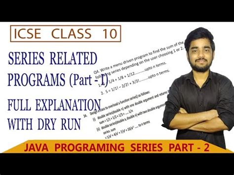 important java programs for icse class 10