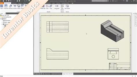Best Free Importing Sketch From A Drawing Into A Part In Inventor With Creative Ideas
