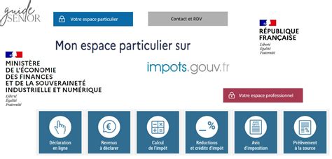 impots.gouv.fr mon compte 2022