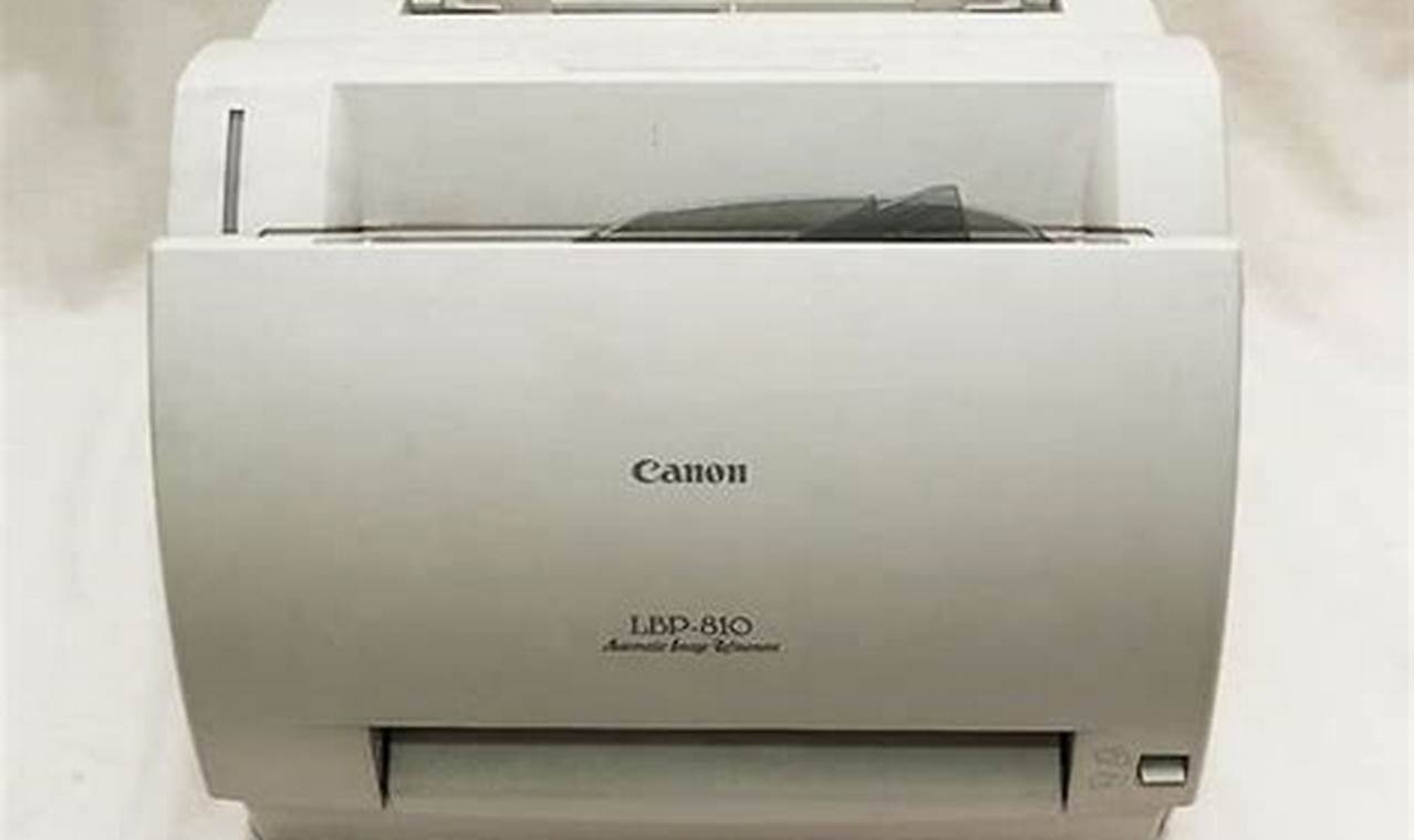 imprimante Canon LBP-810