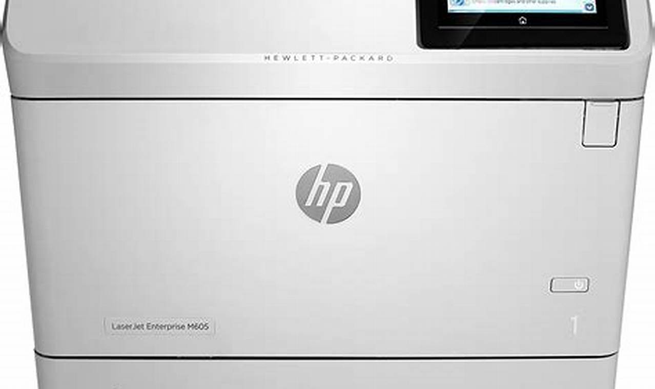 imprimante HP Laserjet Enterprise M605xm