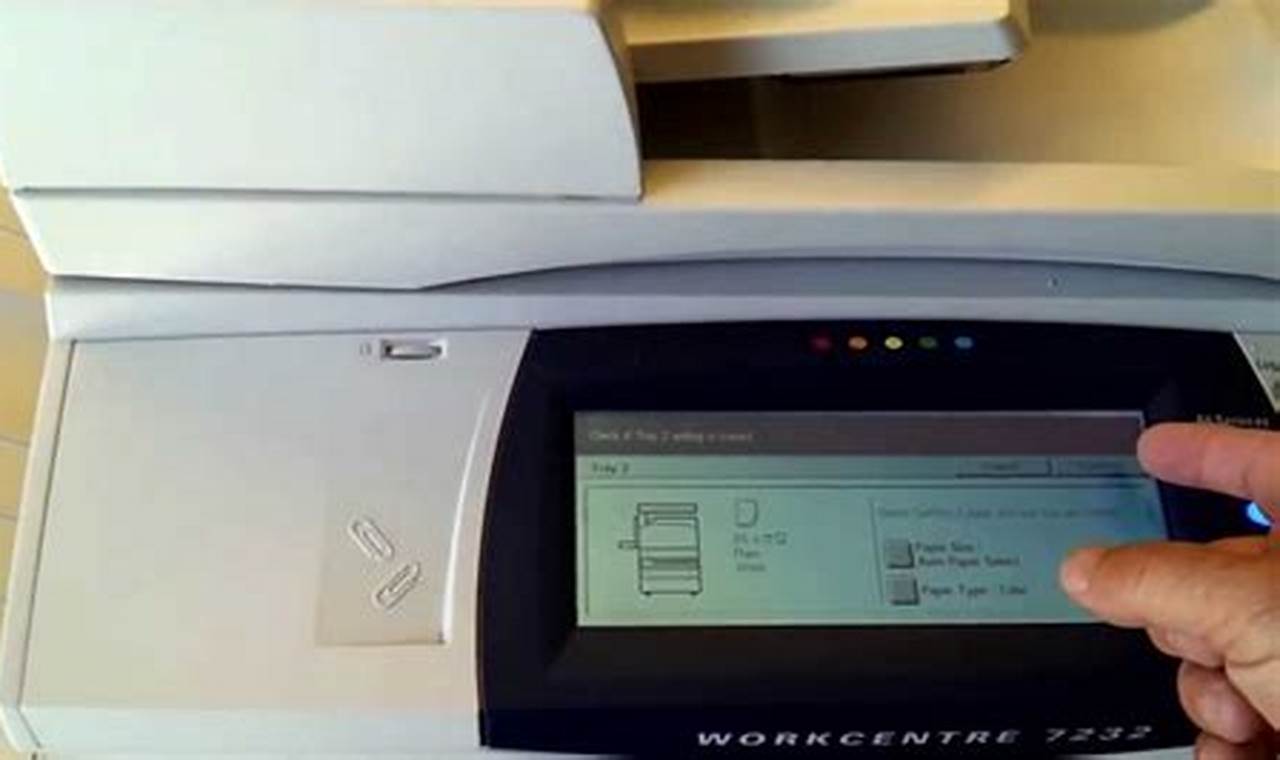 imprimante Xerox WorkCentre 7232 F