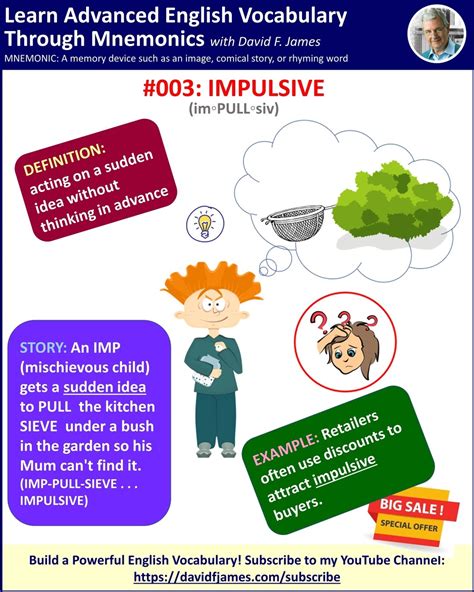 impulsive meaning in english with example