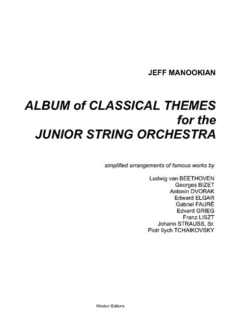 Imslp Young String Orchestra