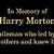 in memory of harry morton kingsman