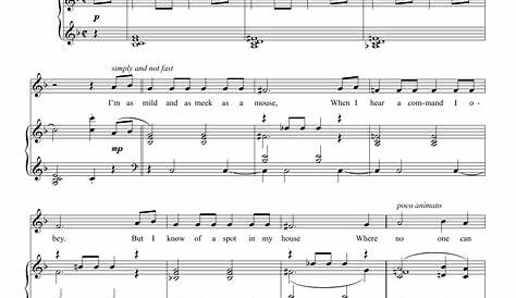 In My Own Little Corner" Sheet Music by Richard Rodgers; Oscar