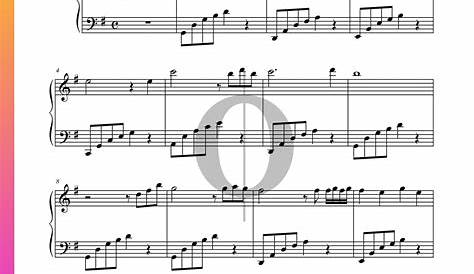 In The First Light Sheet Music
